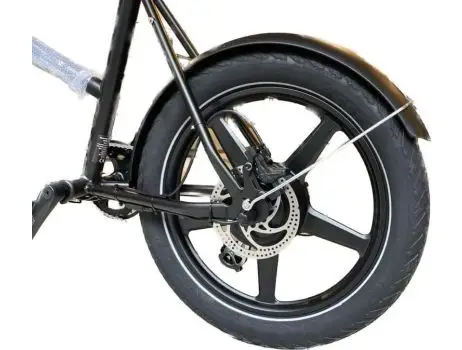 Baghjul med motor og Alufælg til Deluxe, Frontloader og Doggiebike - Reservedele