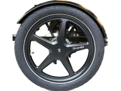 Forhjul med Alufælg til Deluxe, Frontloader og Doggiebike - Reservedele