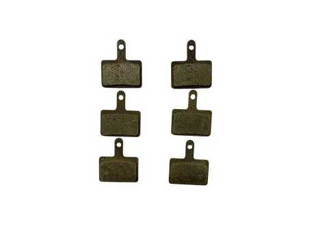 Komplet Tektro bremseklodssæt til 3 hjul Deluxe og Frontloader - Reservedele