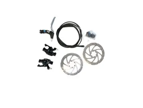 Komplet mekanisk bremsesæt til forhjul på ladcykel - Reservedele